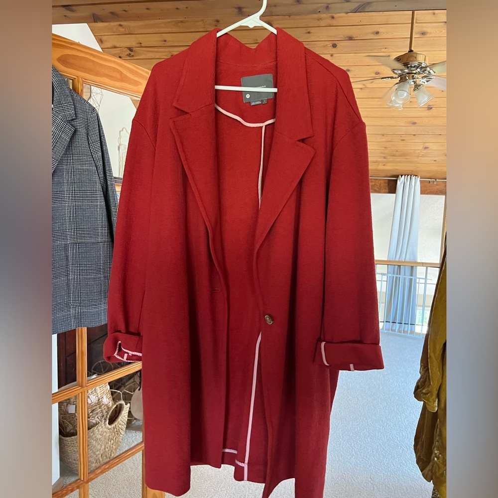 Anthro relaxed fit blazer